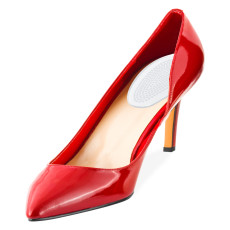 Полустельки гелевые под пятку на клеевой основе, универсальный размер, пара.